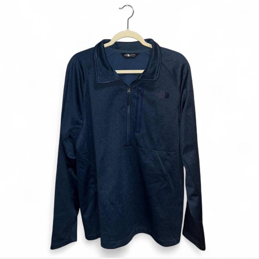 The North Face Canyonlands Half-Zip Shady Blue Fleece Pullover Sweatshirt XL